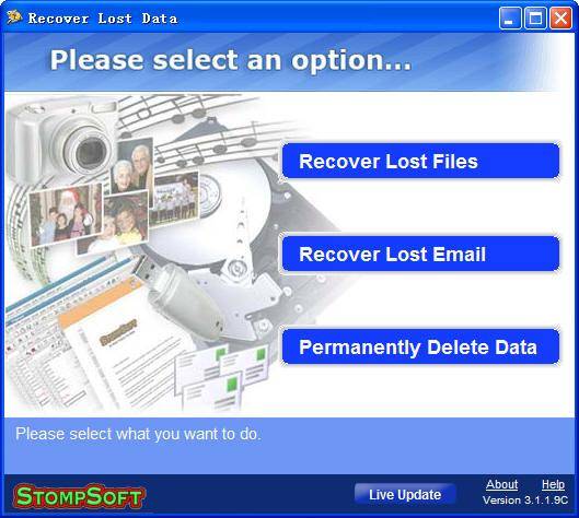 Recover Lost Data_百度百科