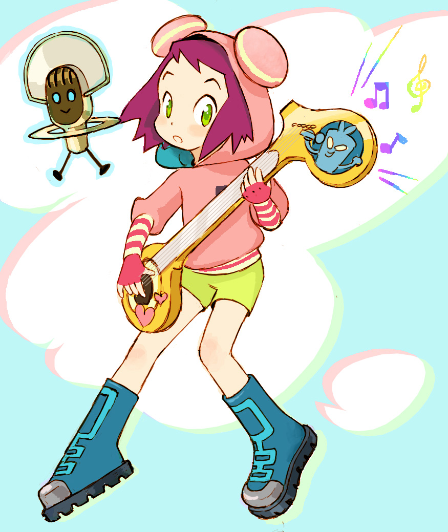  p>响美空是《流星洛克人》中虚拟人物,开朗活泼的明星,是受欢迎的