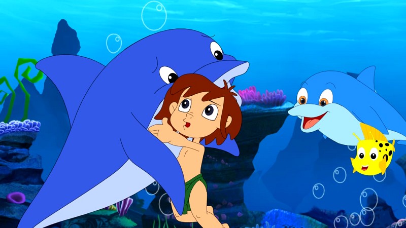 《海螺湾》是一部大型二维童话动画片,其以