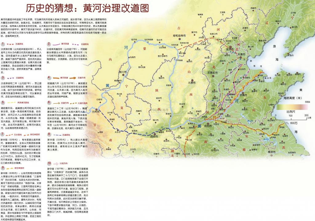 黄河改道