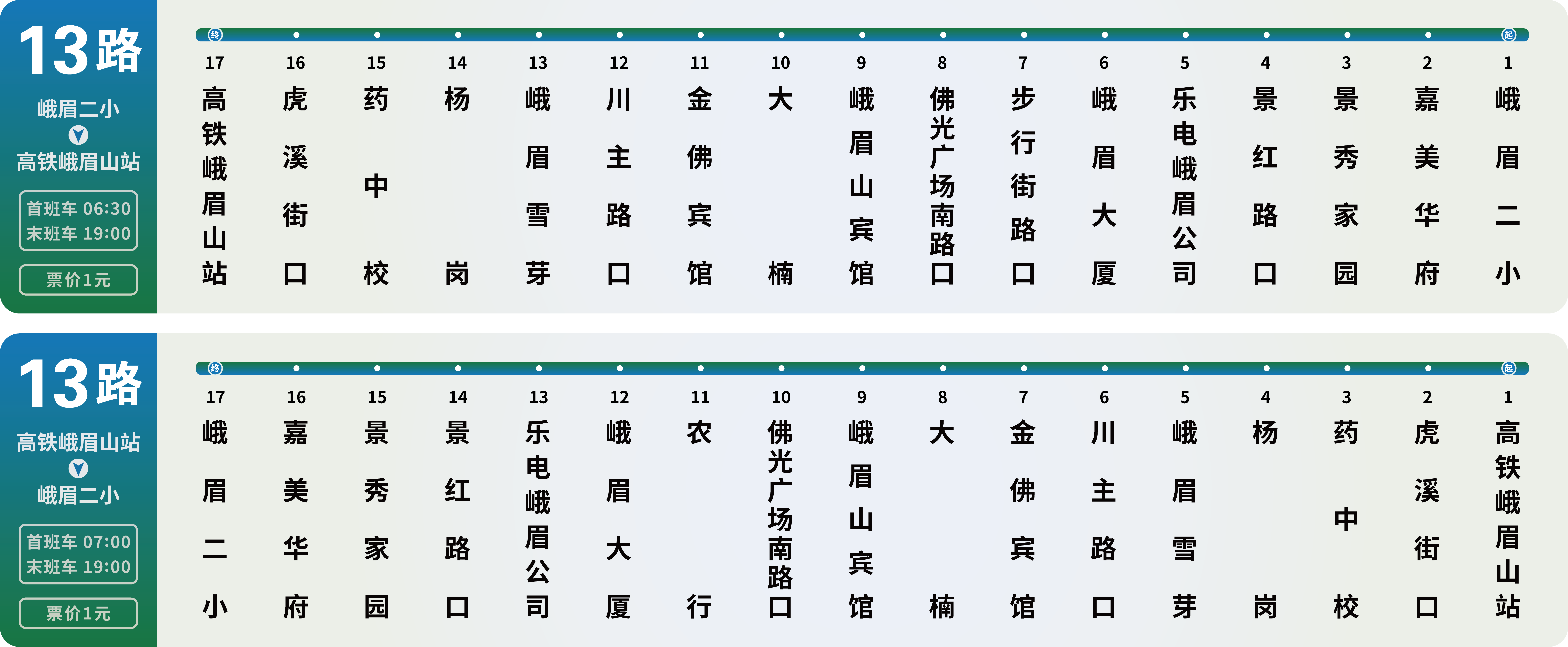 公交线路,是指服务于中国四川省峨眉山市的城市道路公共交通的线路