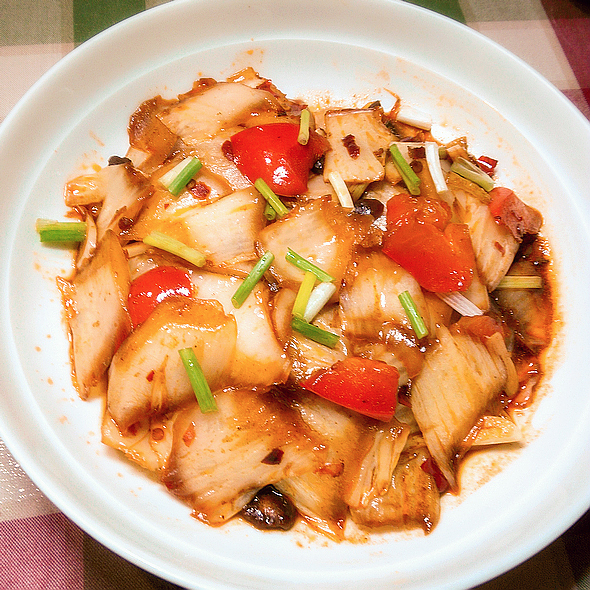 老干妈豆豉白菜