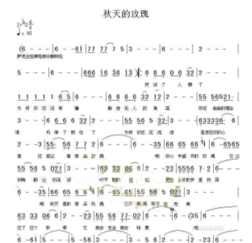 秋天的玫瑰