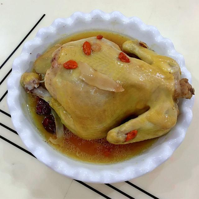 黄芪蒸鸡
