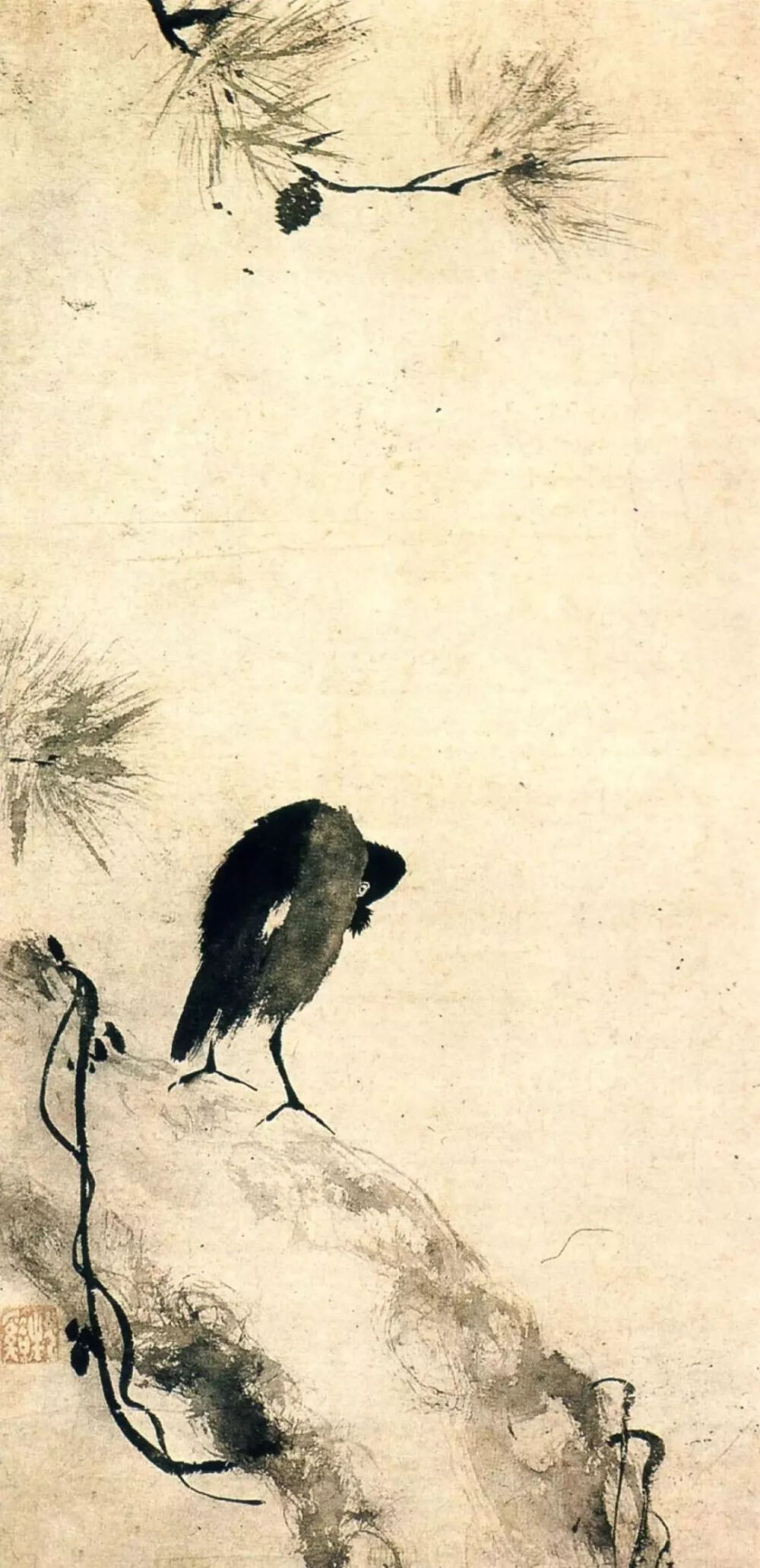 ="/item/法常/2385952" data-lemmaid="2385952">法常 /a>的国画作品