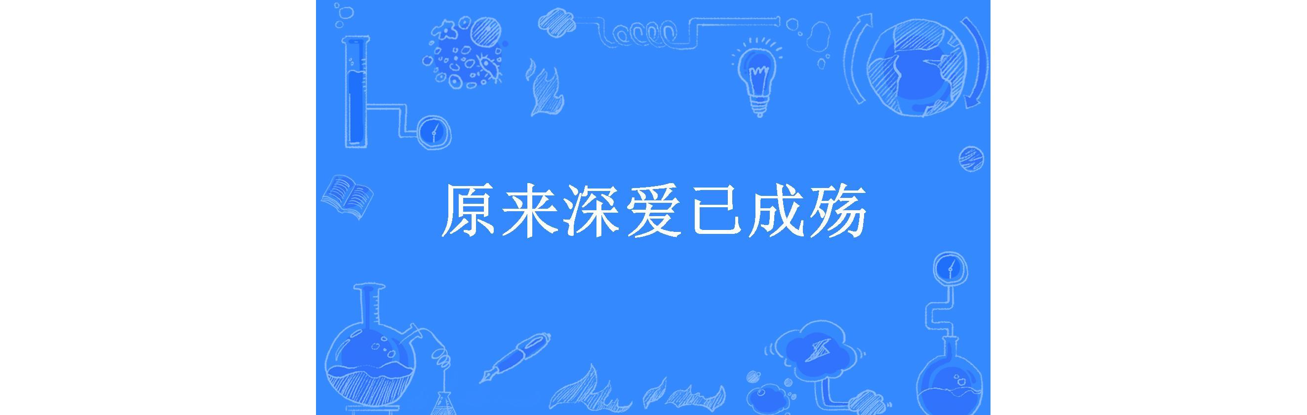 原来深爱已成殇