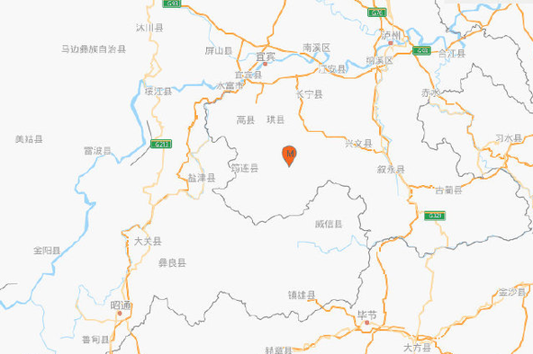 6·8四川宜宾市珙县3.2级地震