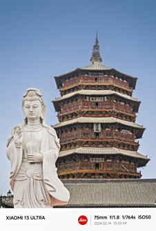 应县木塔 崔光华/摄