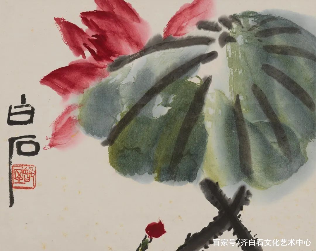 少白汤发周解味：北京荣宝库存的齐白石《花卉蔬果册》好在哪里_