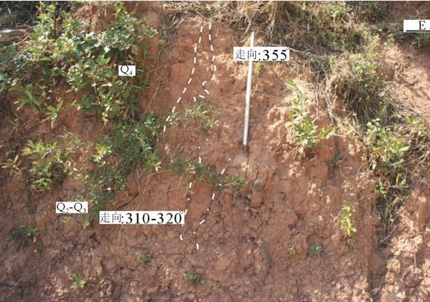  p>q3为第四纪(q)的一个地层.