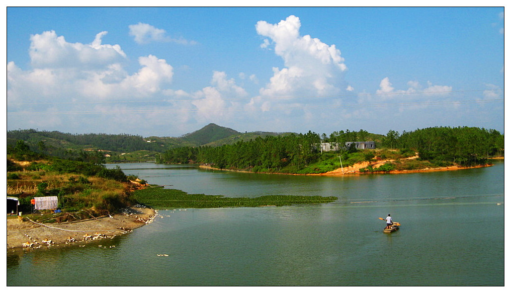 市唯一一座大型水库,位于广西壮族自治区玉林市博白县沙陂镇那新村,距