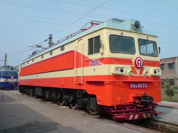 中国铁路韶山6(ss6)型电力机车