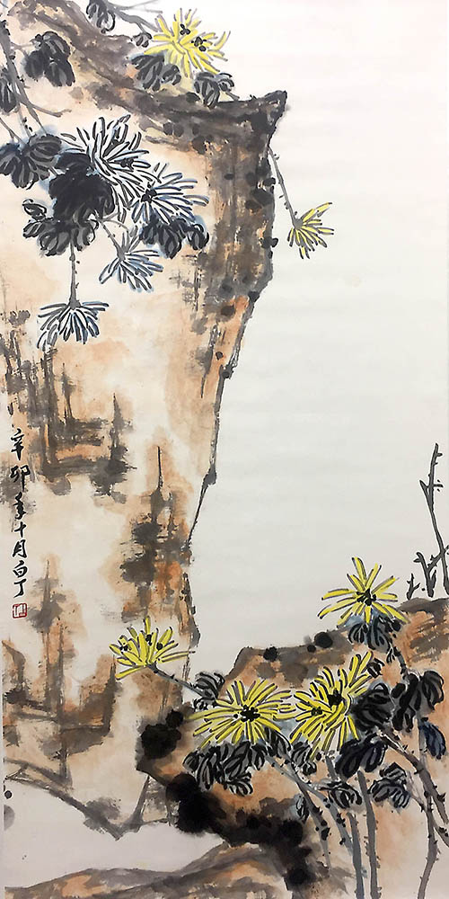 2017年白丁郑州水墨画展