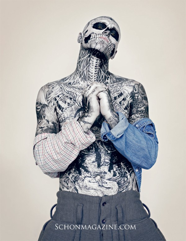  p>瑞克·格内斯特(rick genest,1985年8月7日—2018年8月1日),出生于
