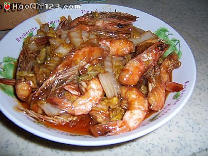 大虾白菜