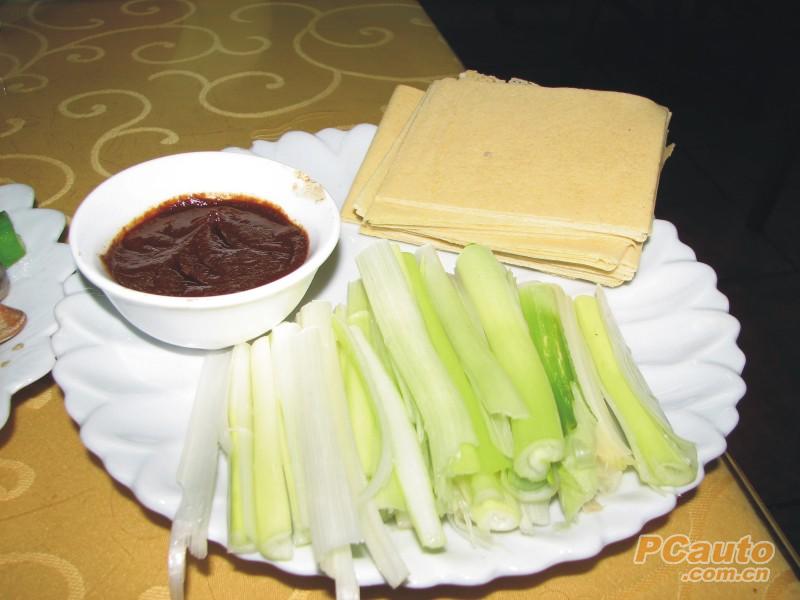 大葱卷煎饼