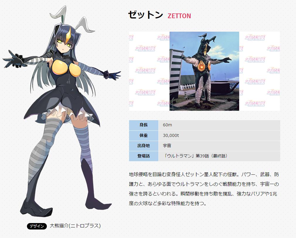 奥特怪兽拟人化计划