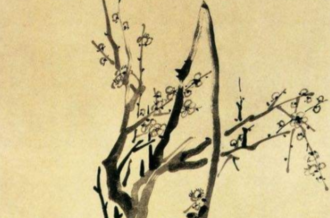 李方膺梅花图轴