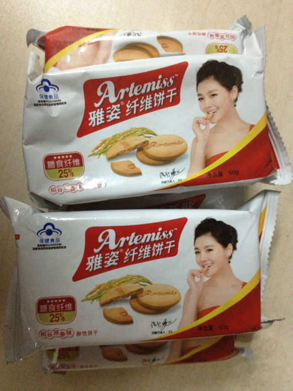 雅姿纤维饼干