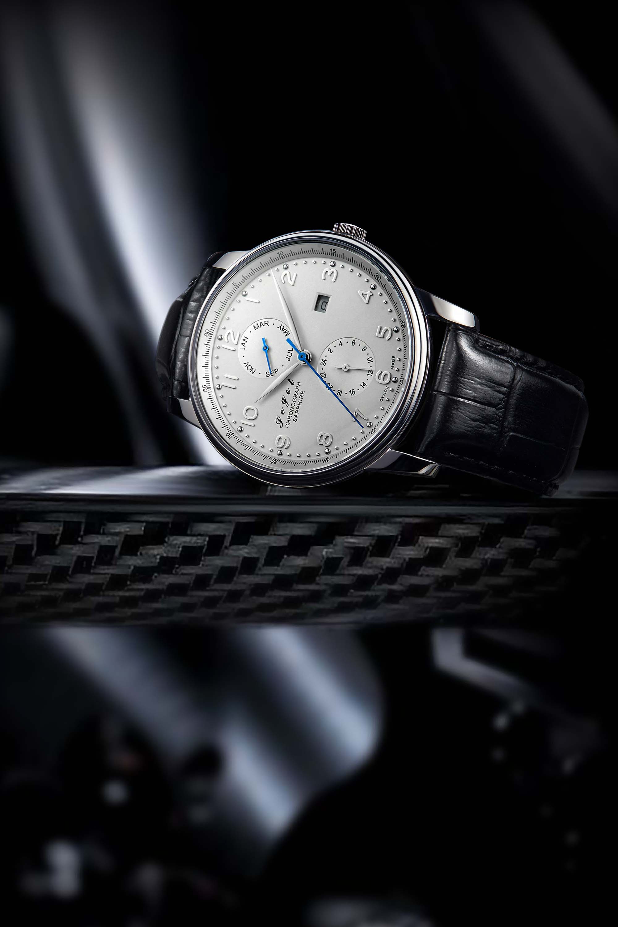  p>世爵,英文名称:seget,品牌源于瑞士,是一家专注于手表设计,研发