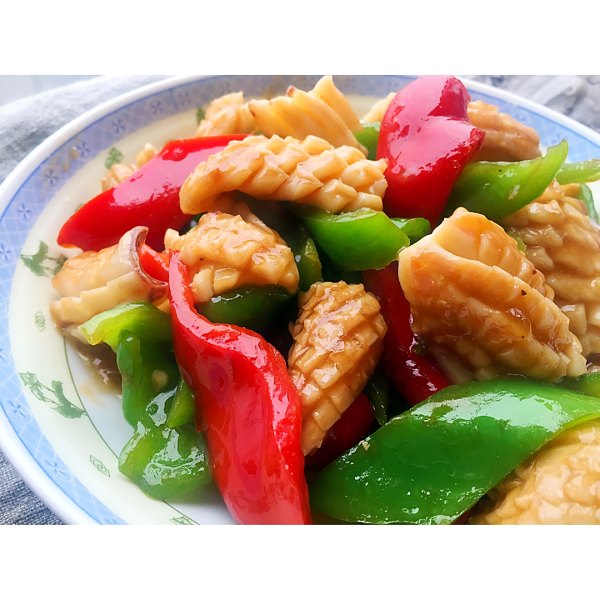 鱿鱼青椒