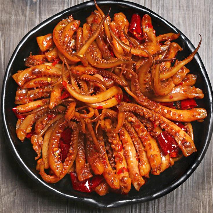 香辣鱿鱼