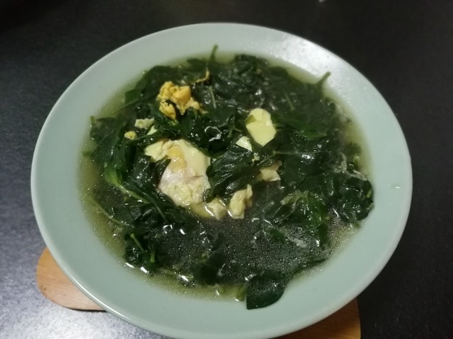 辣椒叶鸡蛋汤