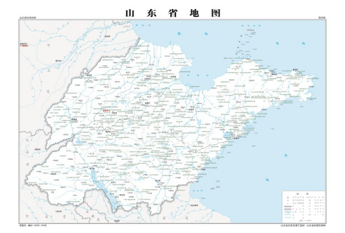 山东省2020版标准地图_百度百科