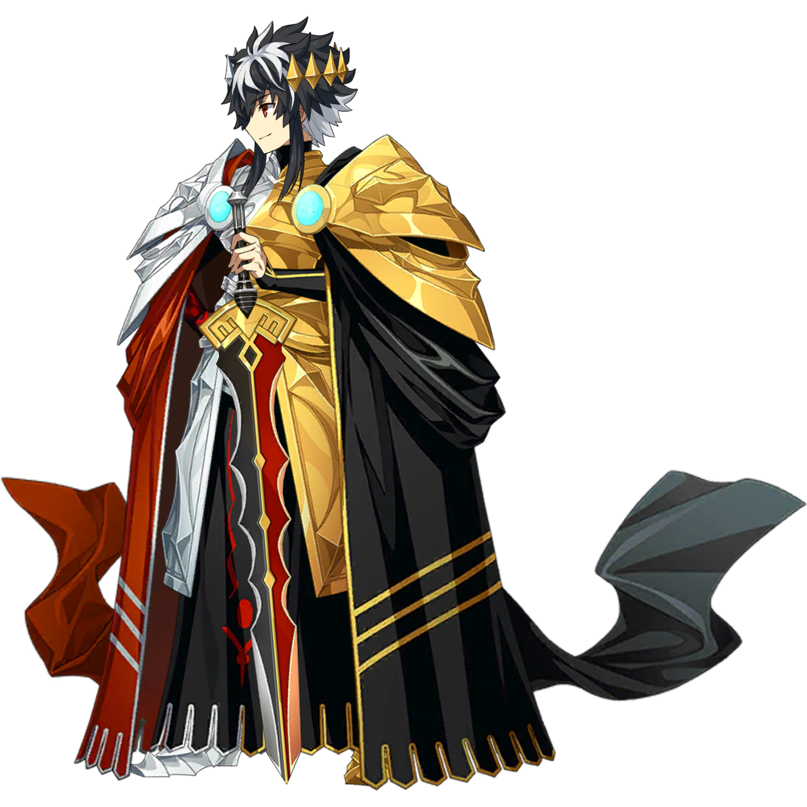 ">查理曼,男,在游戏《 a target="_blank" href="/item/fate/extella