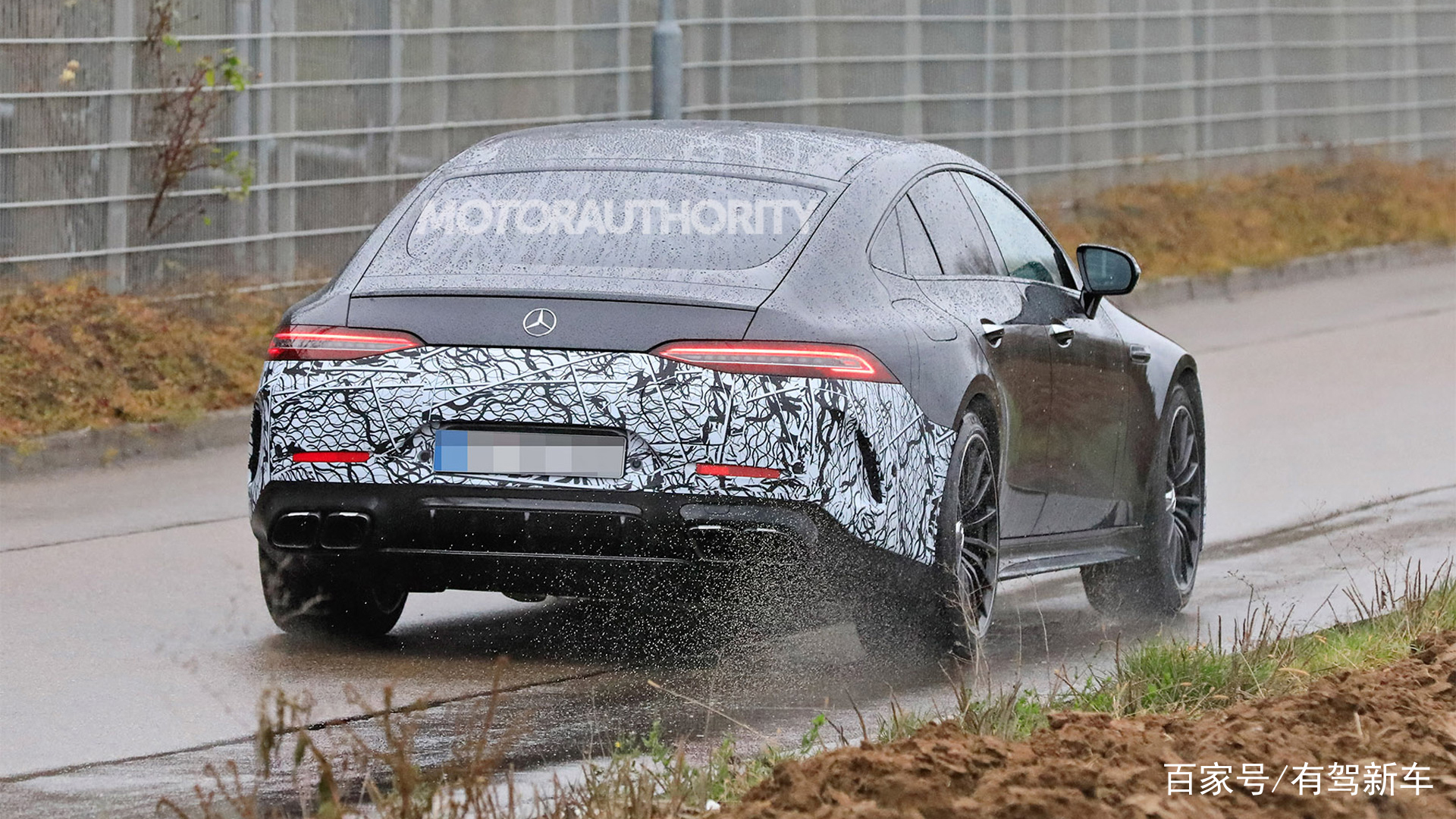 AMG GT 73e最新谍照曝光 峰值扭矩或超900N·m/百公里加速仅需3s_百科TA说