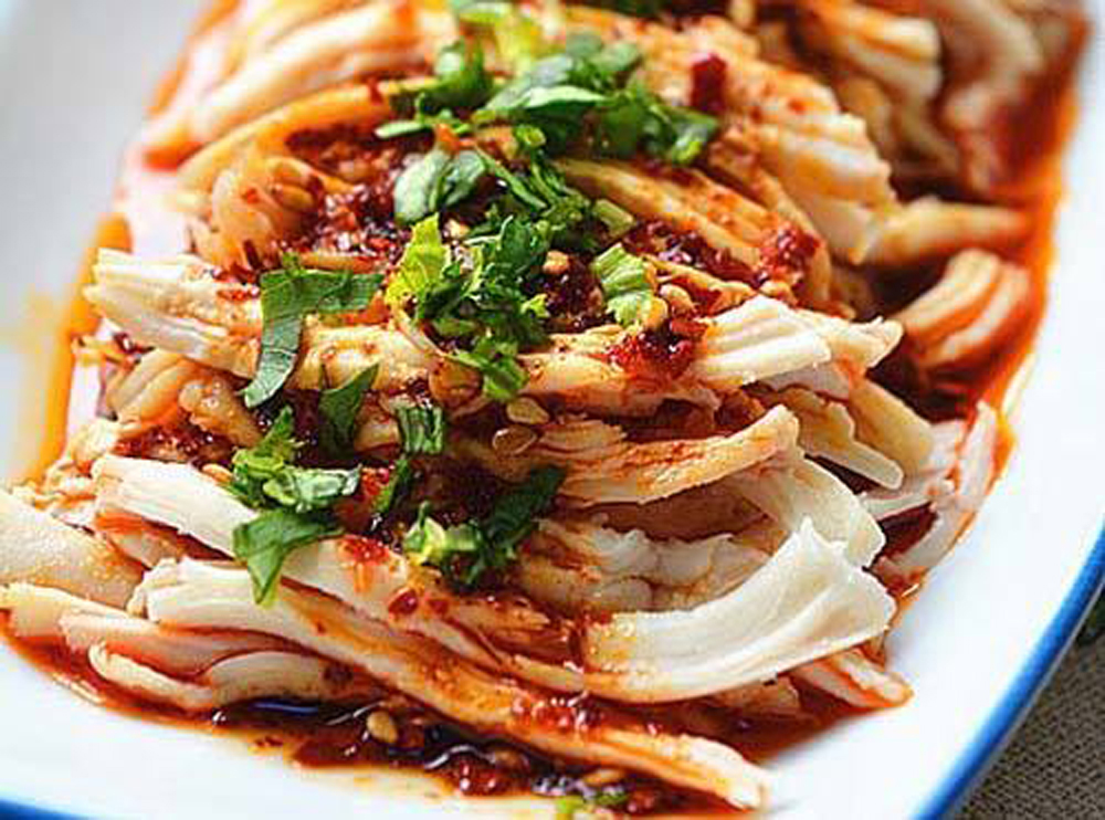 口水鸡麻辣鸡丝