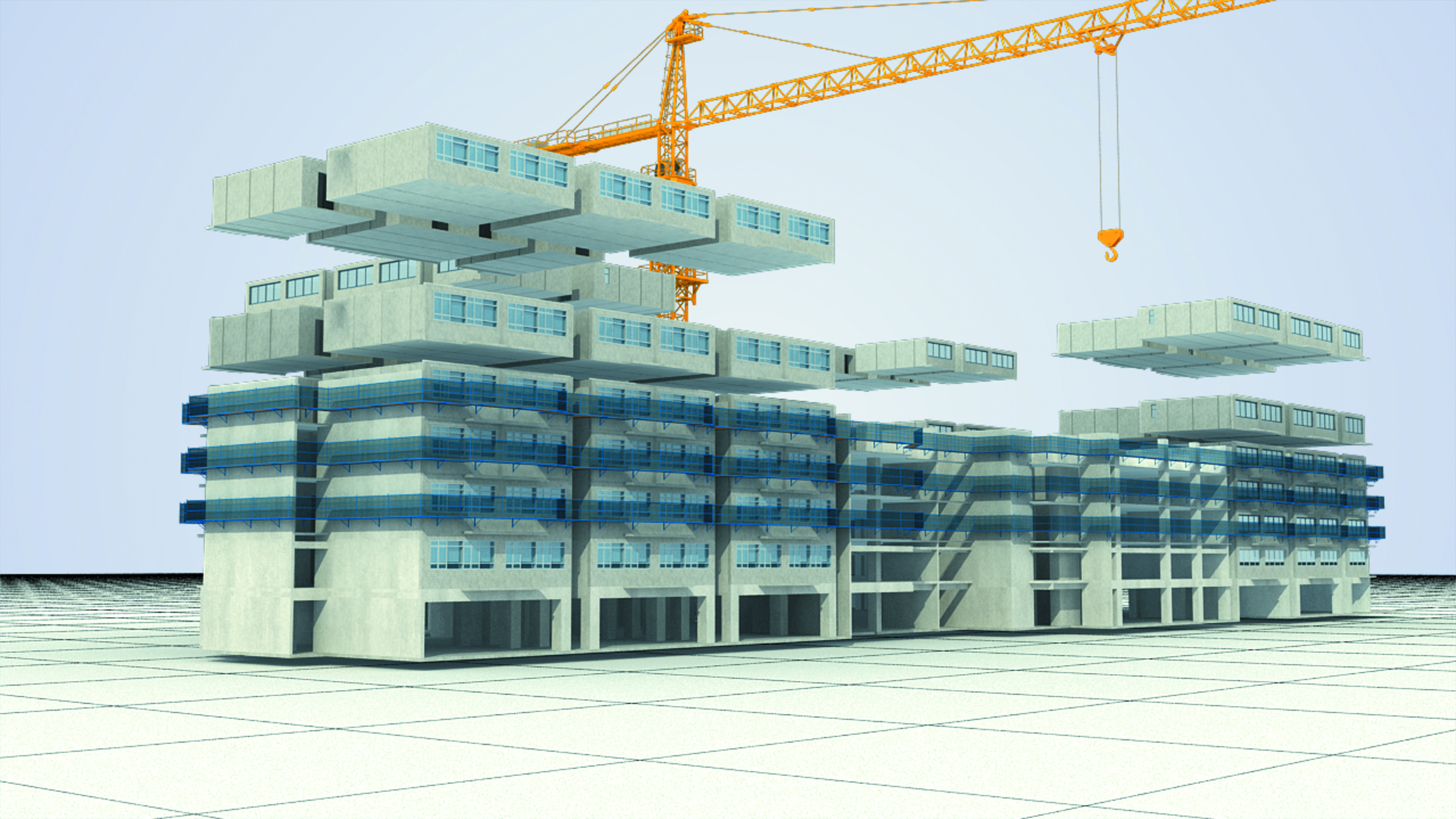 组装合成建筑法