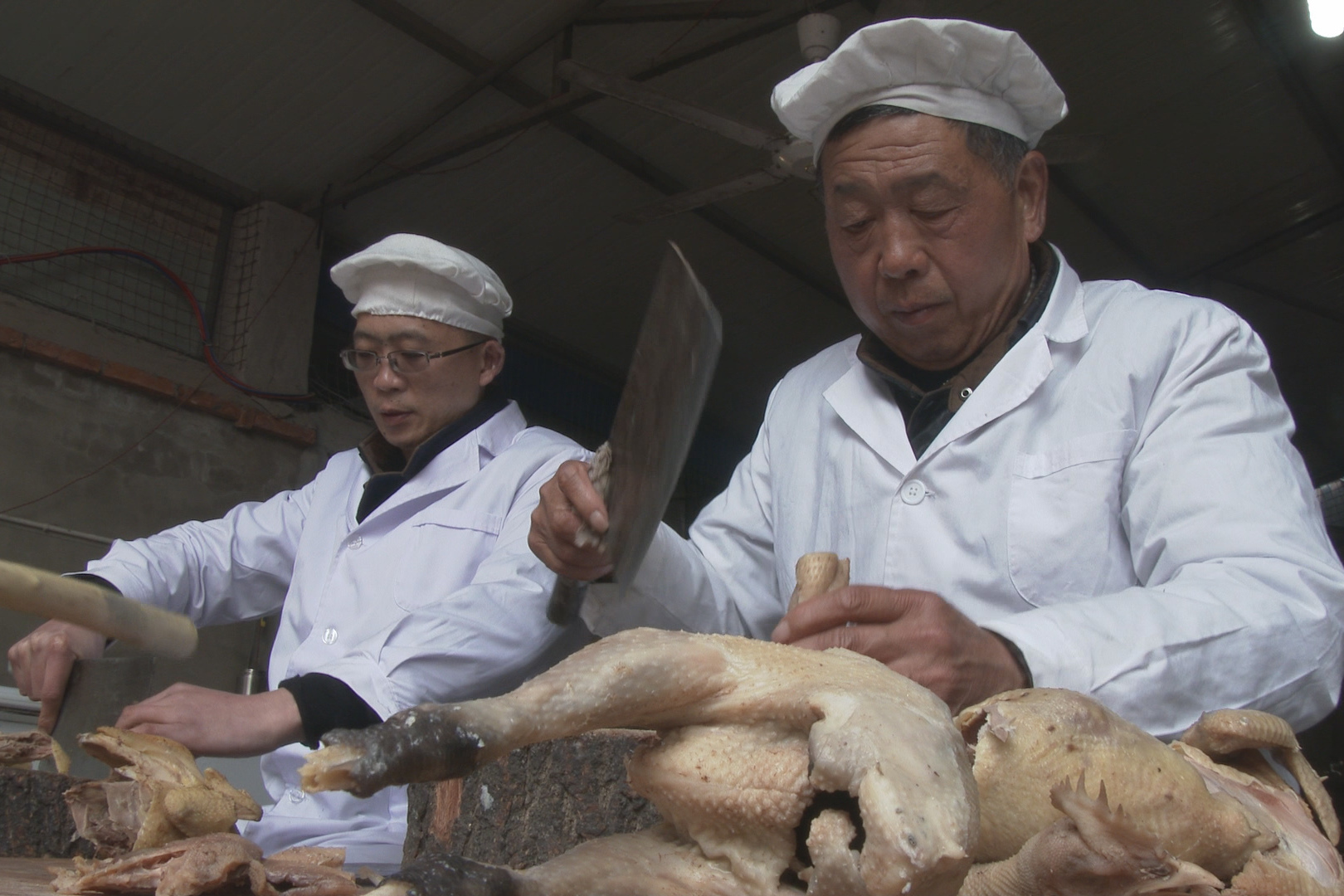 阚疃大块板鸡制作技艺