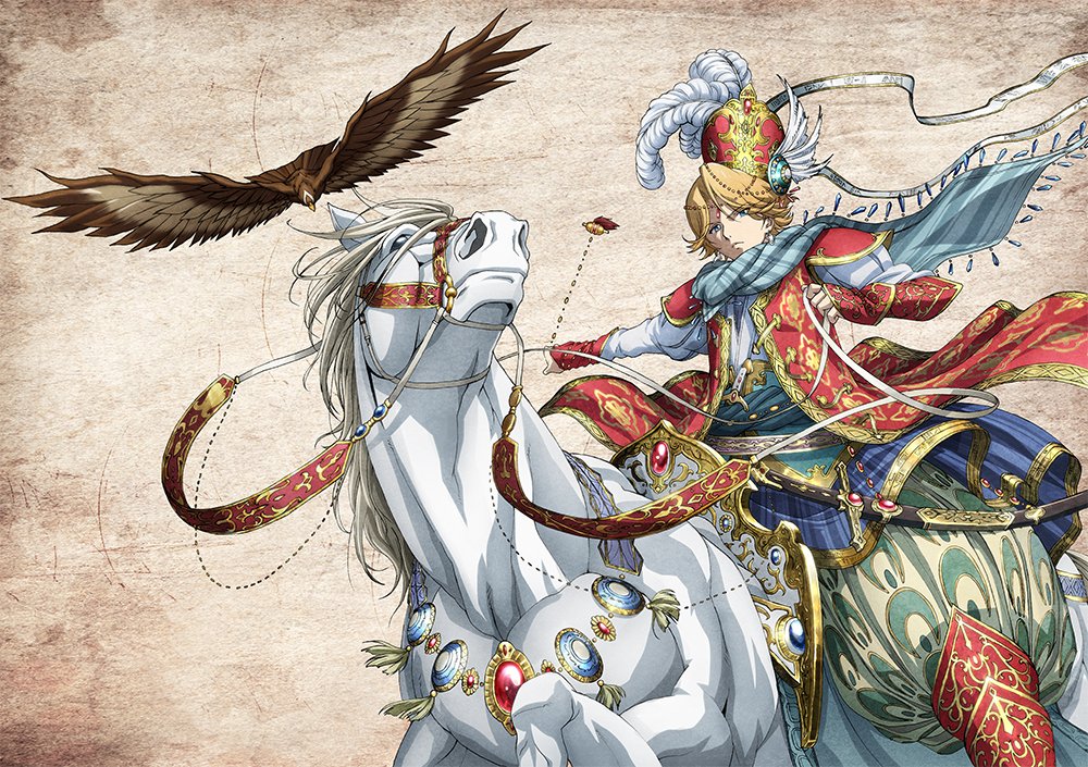  p>电视动画《将国之天鹰星》改编自加藤筝乃的同名漫画,由mappa制作