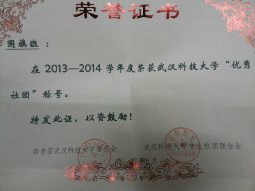 武科大国旗班