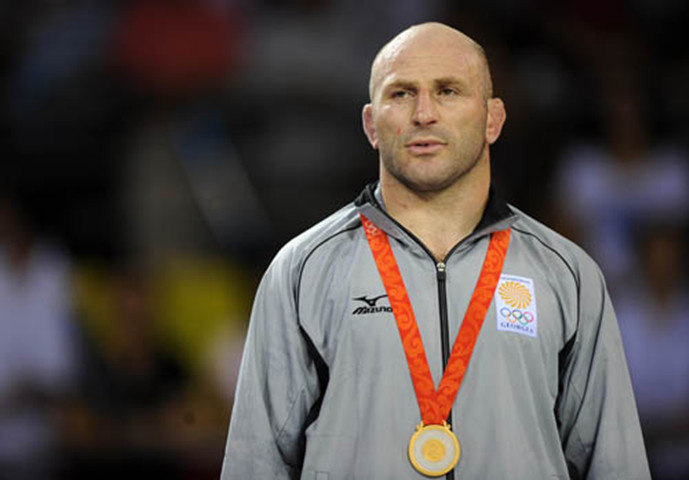 俄罗斯自由摔跤84公斤级选手