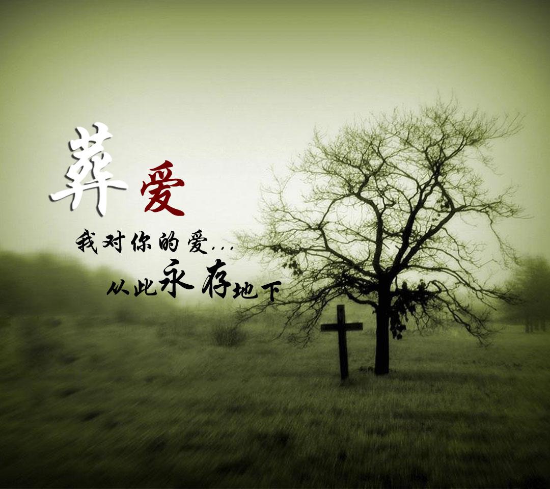 把爱情当做是感情的坟墓,人一旦投入自己的爱,从此为爱牺牲,为爱伤感