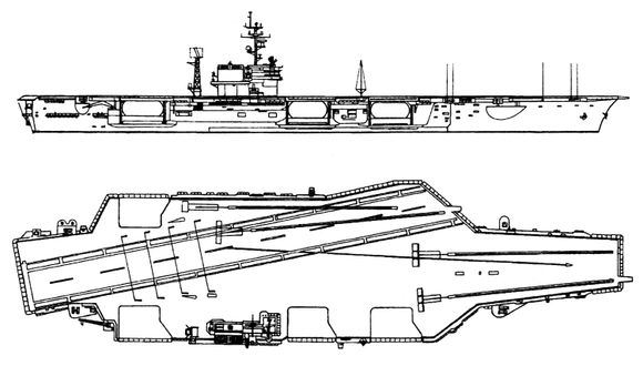 美国"小鹰"级航空母舰