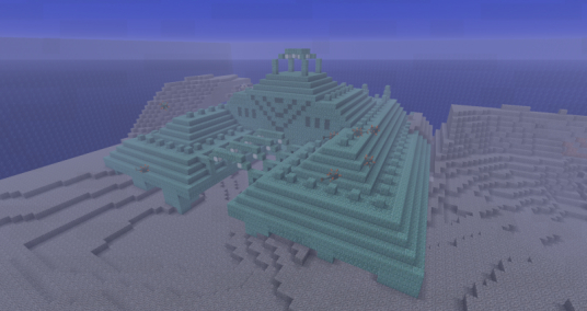 海底遗迹 游戏minecraft中的一种深海建筑物 百度百科