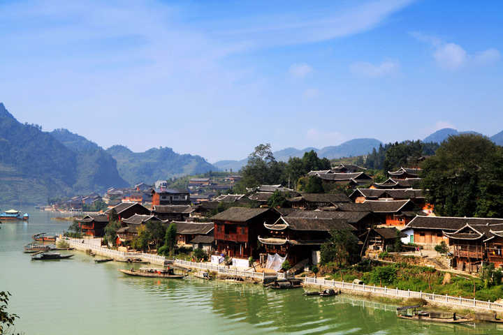 href="/item/河湾山寨">河湾山寨 /a> /b>,位于重庆酉阳县后溪镇境内