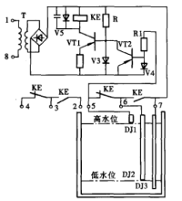 圖4 電極式水位控制器原理圖