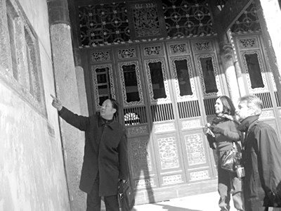 <p>巴西友人造访问津书院