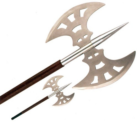 双刃斧（纯步兵武器）_百度百科