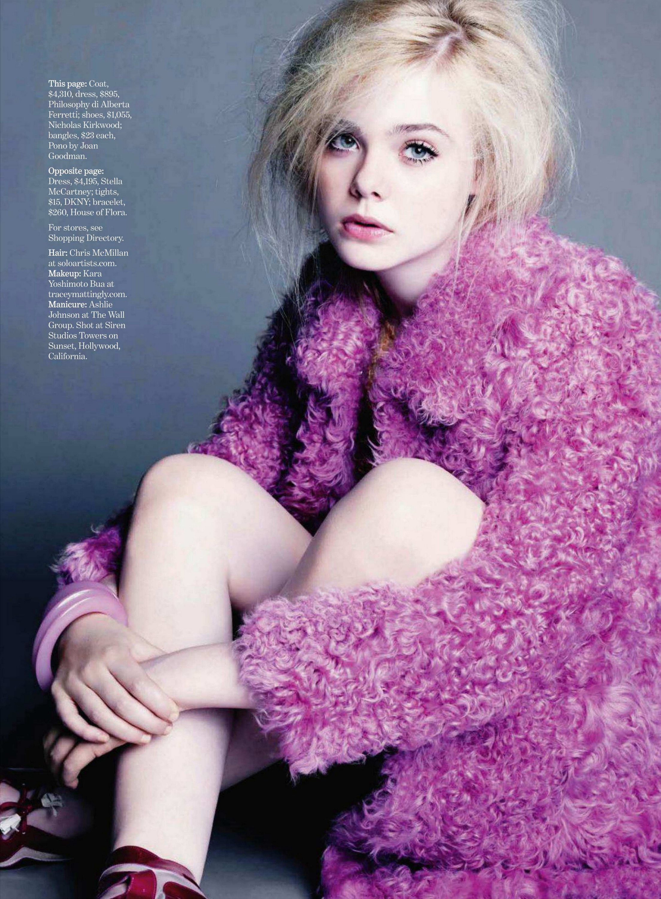  p>艾丽·范宁 (elle fanning),1998年4月9日出生于美国佐治亚州科