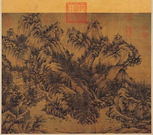 秋山图（收藏于台北故宫博物院的全幅72公分的元代绘画）_百度百科