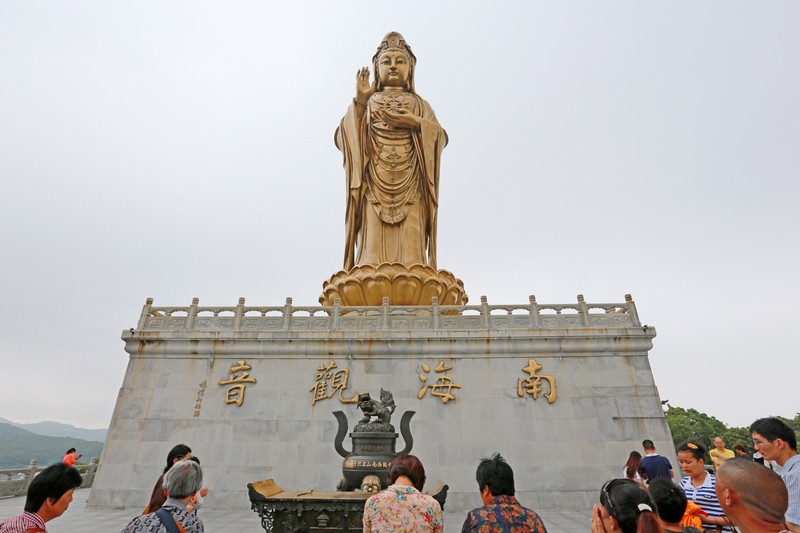 普陀山南海观音像