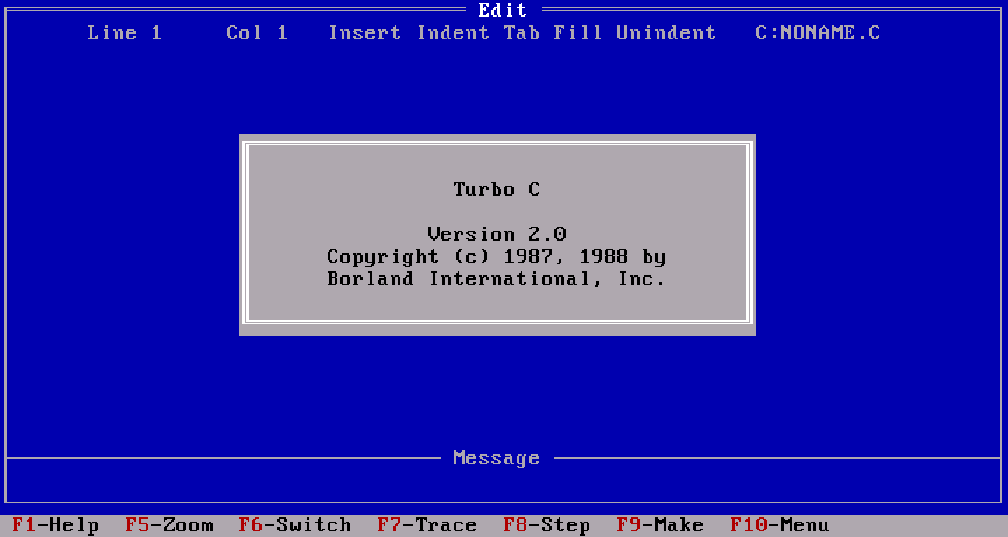 turbo c