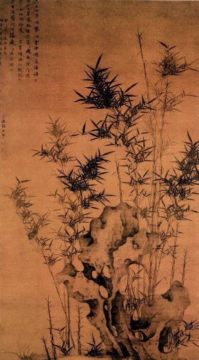 清雅脱俗，清秀于外：评顾安墨竹绘画_百科TA说
