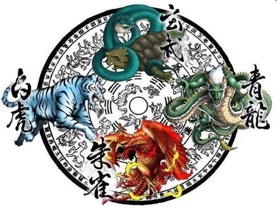 上古神话“五圣兽”：东青龙西白虎、南朱雀北玄武，剩下一个是啥_百科TA说