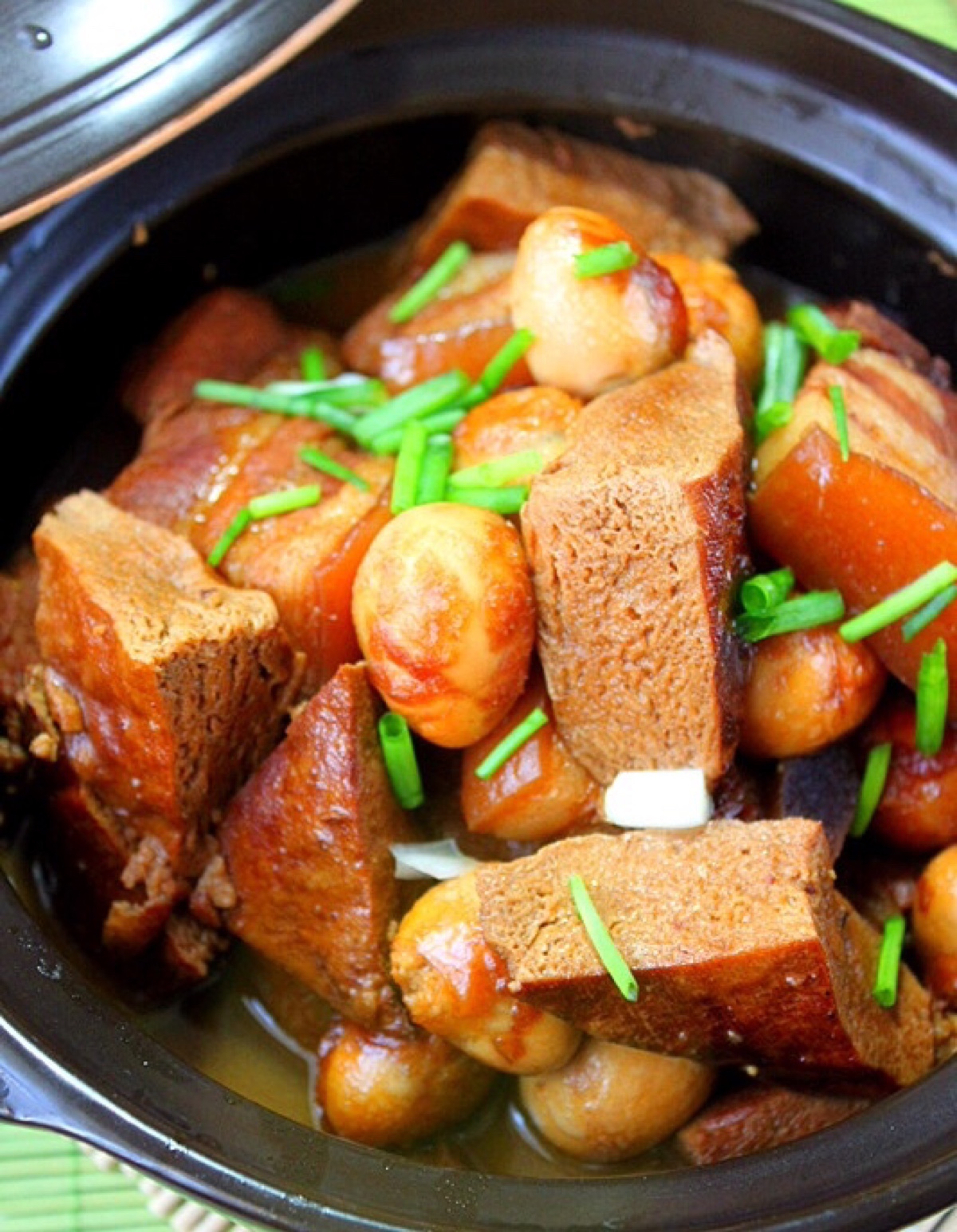 猪肉烧豆腐干